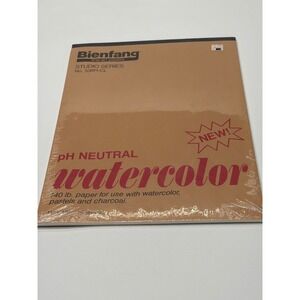 Bienfang Studio Series 538H CL pH Neutral Watercolor Paper Pad 140 lb 11x15 15